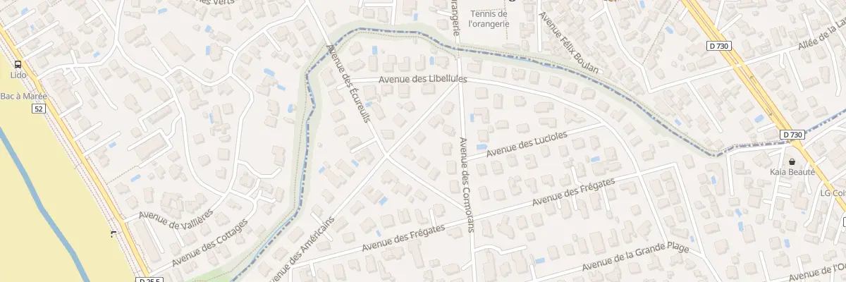 Plan du 24 Av des Américains à Saint-Georges-de-Didonne