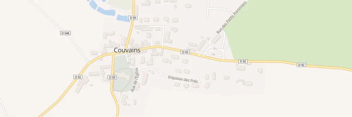 Plan du 18 Rue Louis Dubos à Couvains