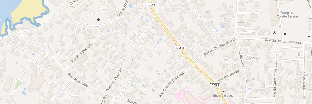 Plan du 22B Rue Paul Doumer à Saint-Georges-de-Didonne