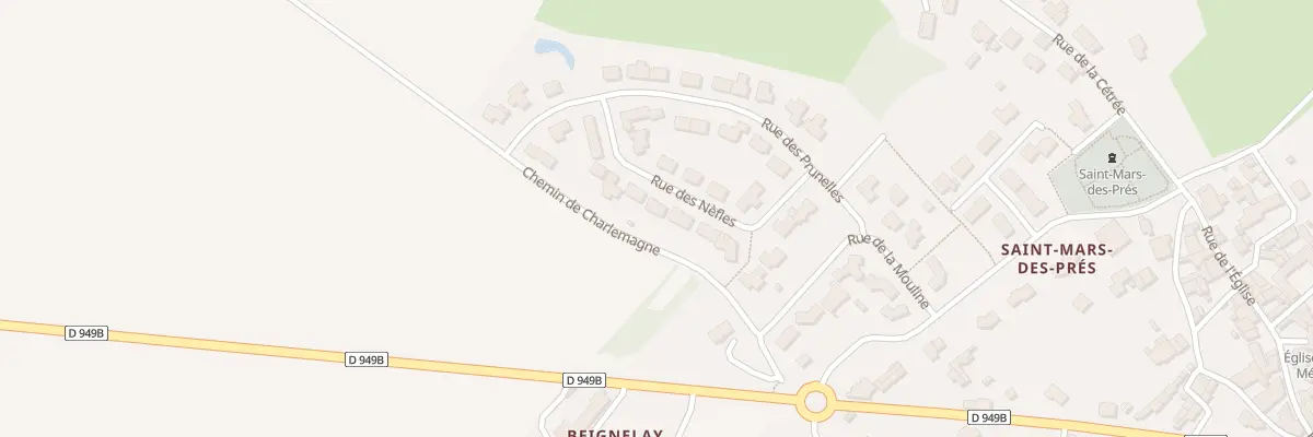 Plan du 15 Rue des nèfles à Chantonnay