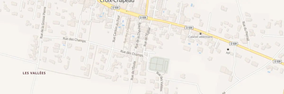 Plan du 12 Rue de l’Eglise à Croix-Chapeau