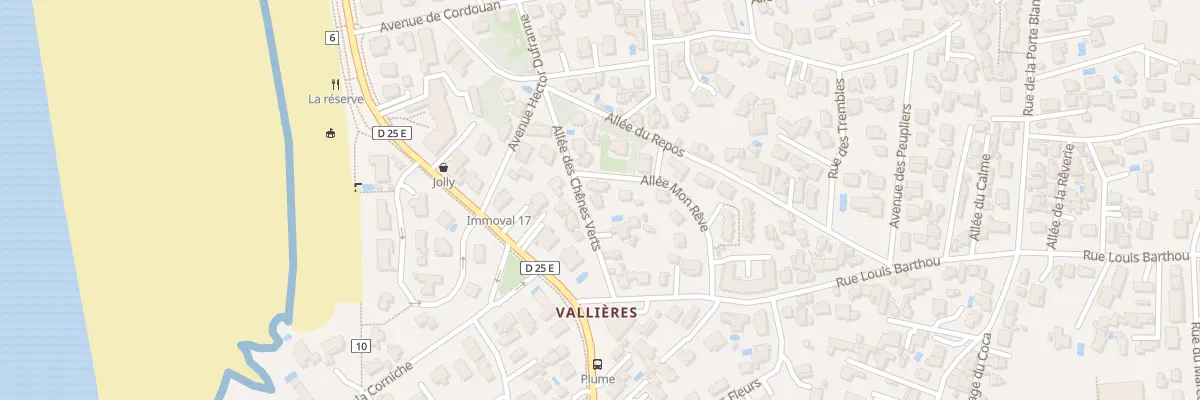 Plan du 8 All des Chênes Verts à Saint-Georges-de-Didonne
