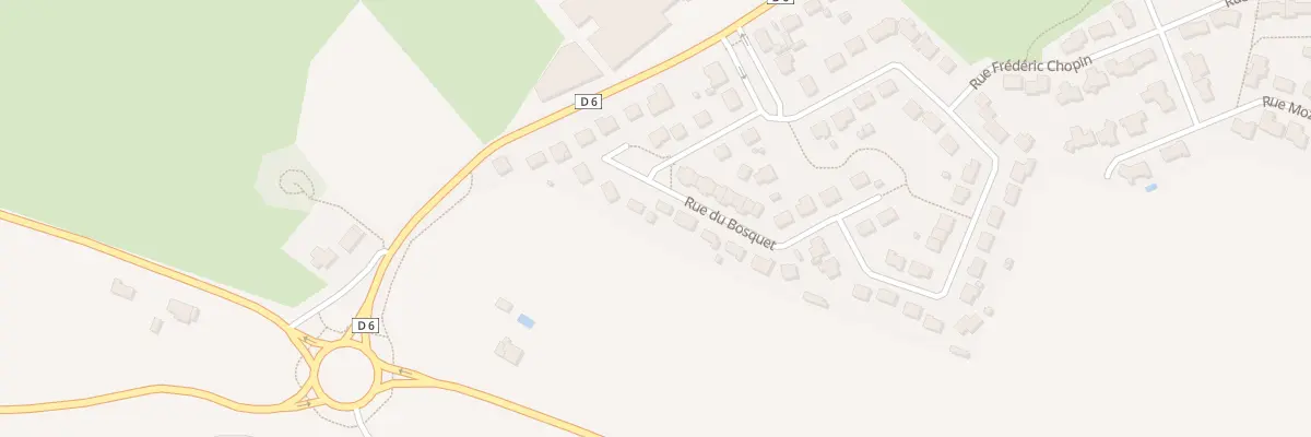 Plan du 13 Rue du bosquet à Chanverrie