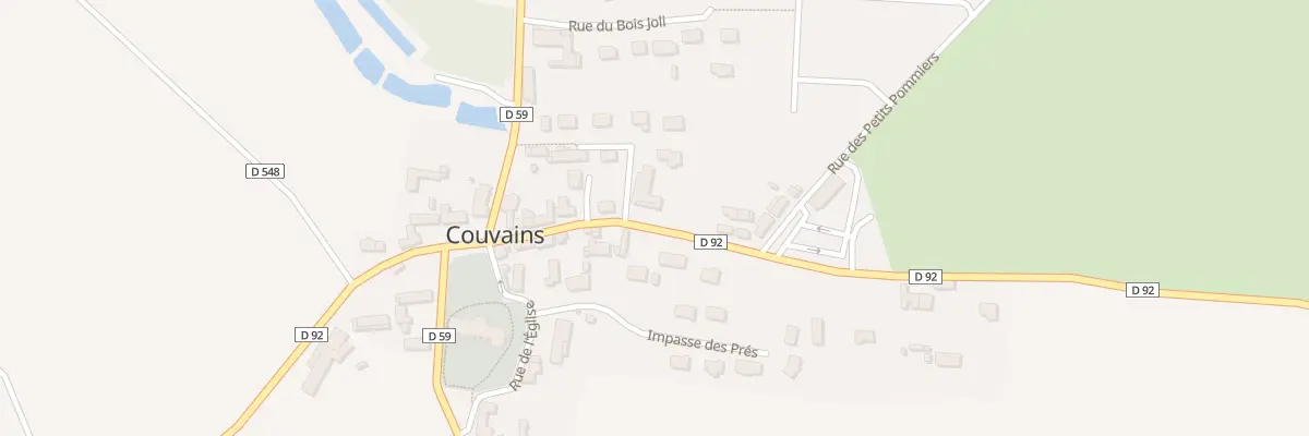 Plan du 19 Rue Louis Dubos à Couvains