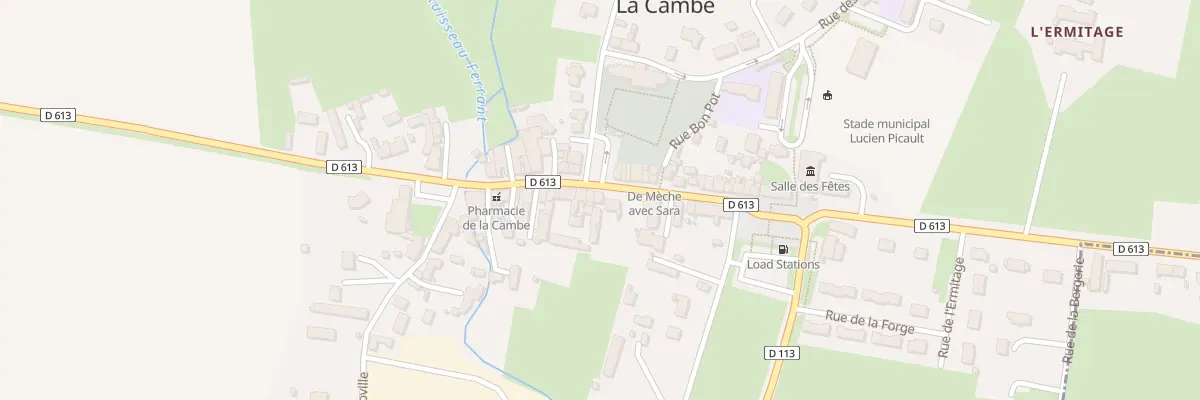 Plan du 17 Rue Principale à La Cambe