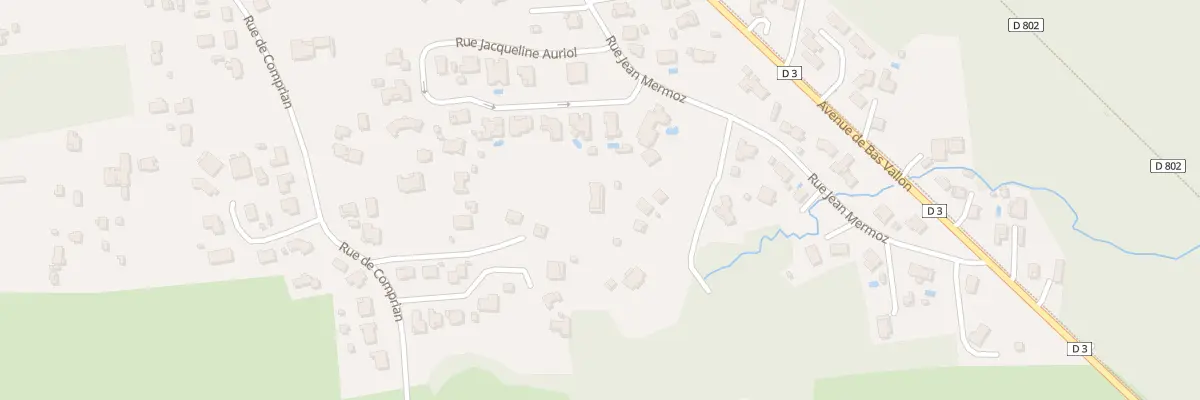 Plan du 22 Rue Jean Mermoz à Audenge