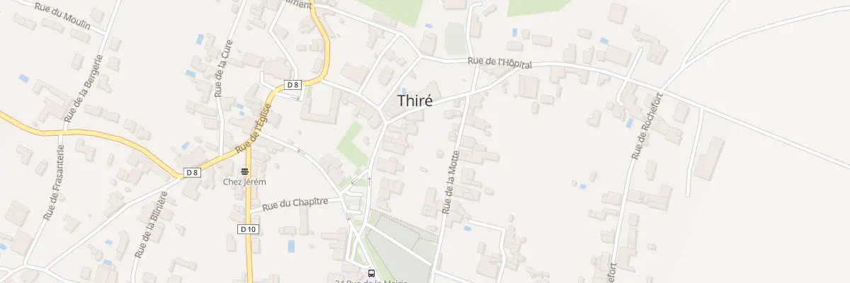 Plan du 11 Rue de la mairie à Thiré