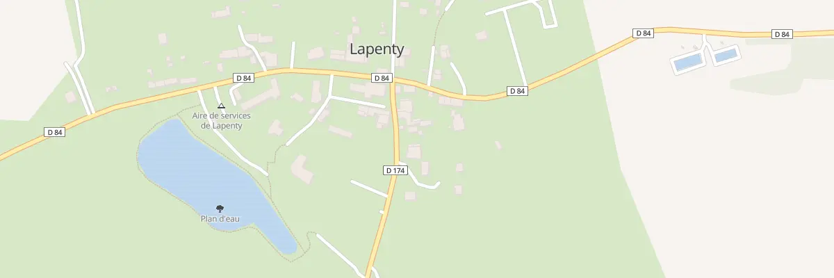 Plan du 9 Rue de la Roulante à Lapenty