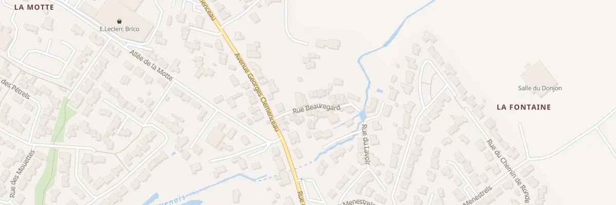 Plan du 5 Rue de Beauregard aux Herbiers