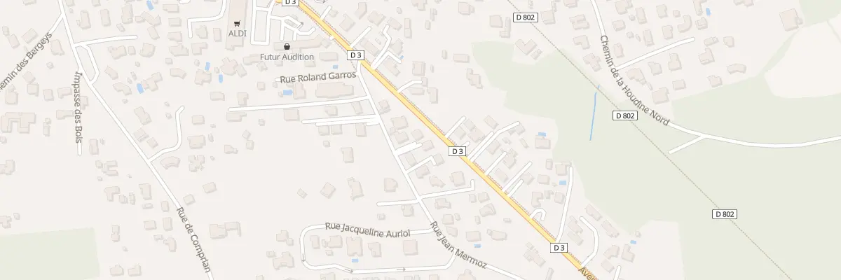 Plan du 5B Rue Jean Mermoz à Audenge