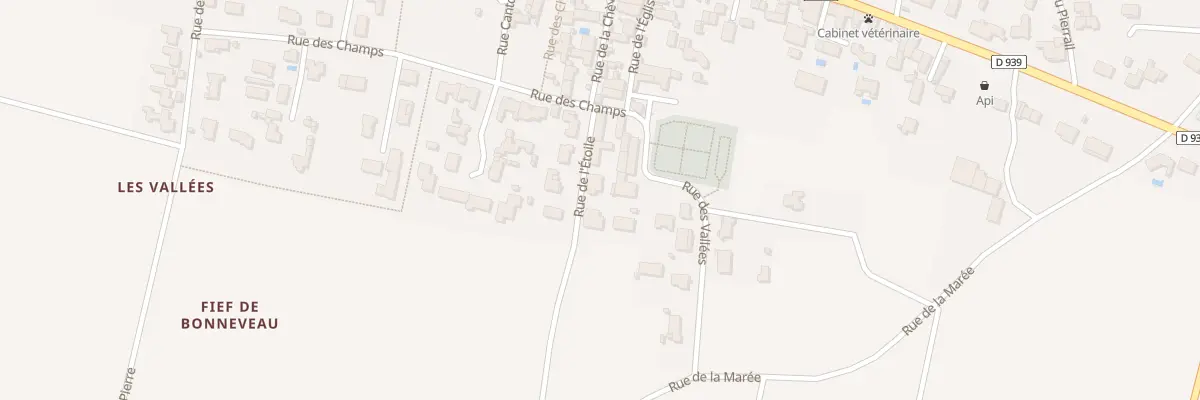 Plan du 3 Rue de l’Etoile à Croix-Chapeau