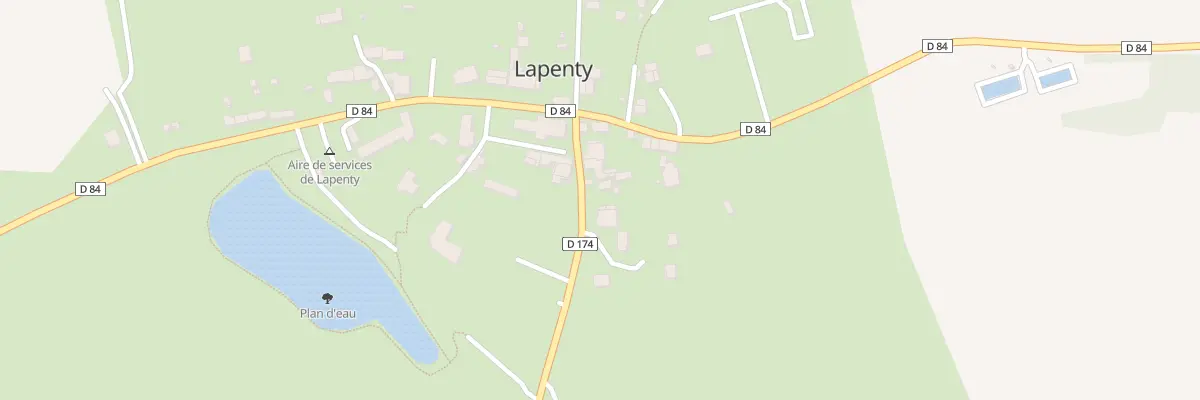 Plan du 7 Rue de la Roulante à Lapenty