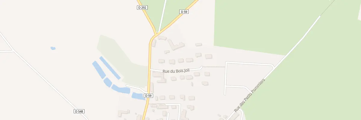 Plan du 5 Rue du Bois Joli à Couvains
