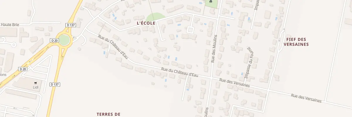 Plan du 19 Rue du Château d’Eau à Andilly
