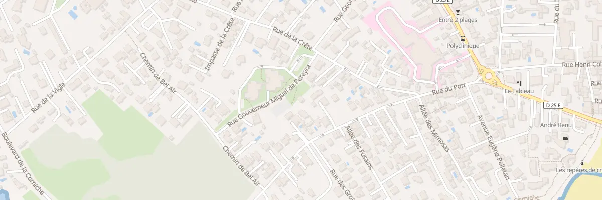 Plan du 9004 Rue de la Crête à Saint-Georges-de-Didonne