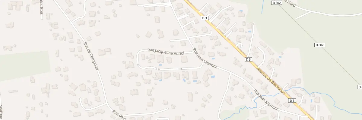 Plan du 16 Rue Jean Mermoz à Audenge
