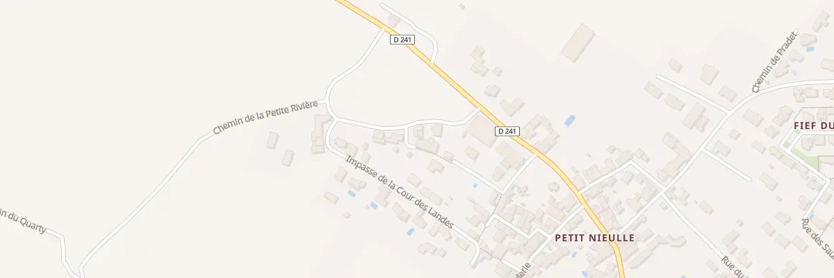 Plan du 5 Rue de la Cour des Landes à Nieulle-sur-Seudre