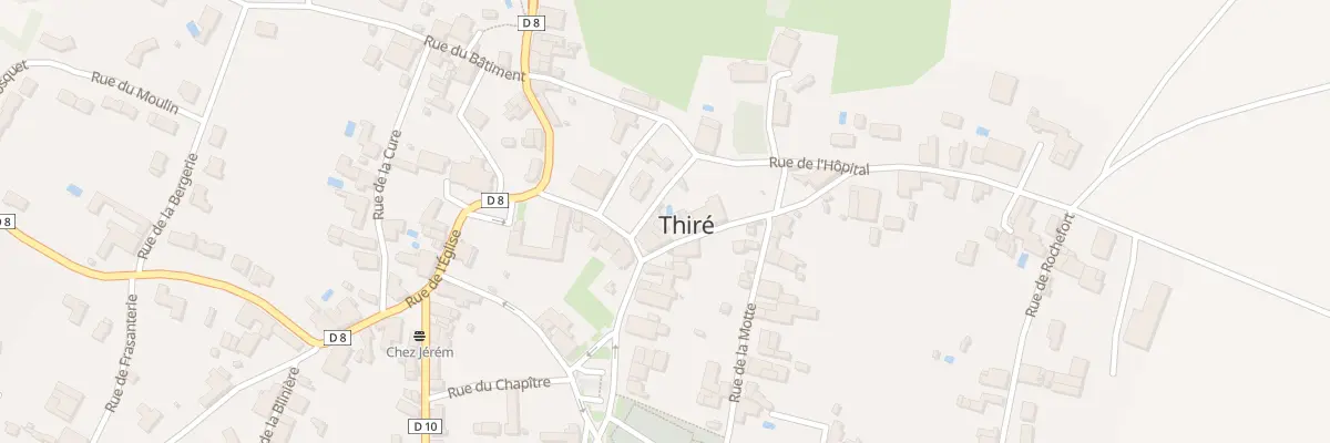 Plan du 3 Rue de Ste Catherine à Thiré