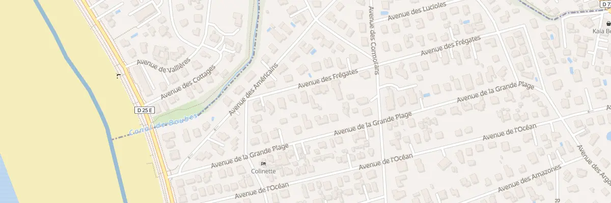 Plan du 10 Av des Frégates à Saint-Georges-de-Didonne