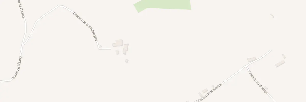 Plan du 5048 La Boulangere à Beuvrigny