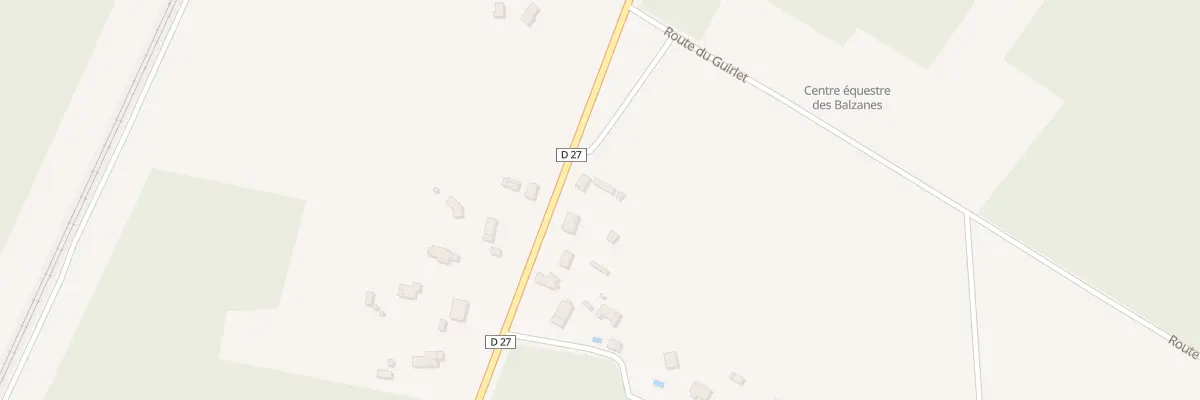 Plan du 580 Rte de Buglose à Saint-Vincent-de-Paul