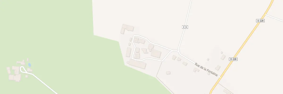 Plan du 74 Che de la Touche Cornuault à Niafles