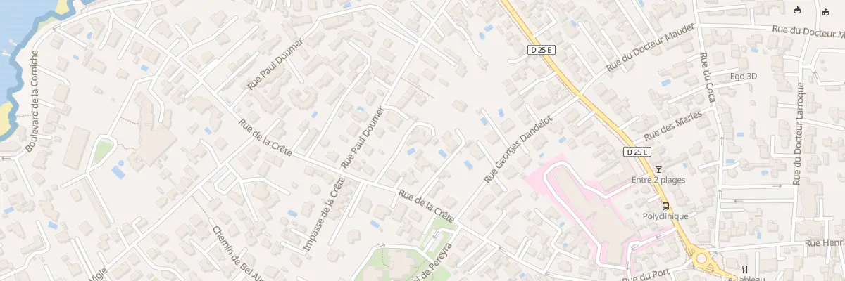Plan du 30 Rue de la Crête à Saint-Georges-de-Didonne