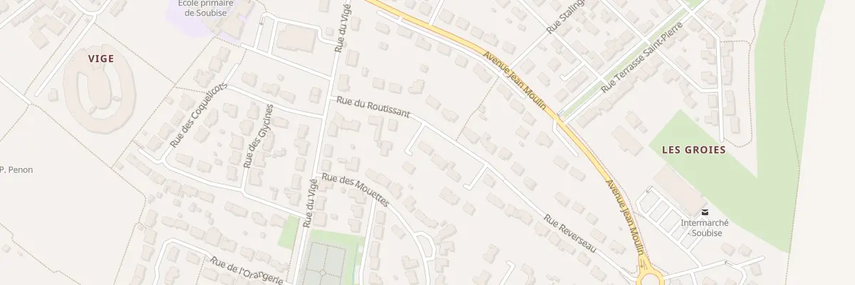 Plan du 11 Rue du Routissant à Soubise