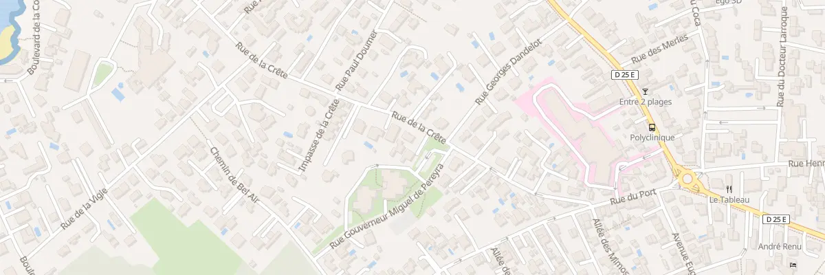 Plan du 23 Rue de la Crête à Saint-Georges-de-Didonne