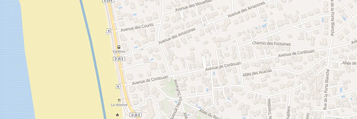 Plan du 9001 Av des Ondines à Saint-Georges-de-Didonne