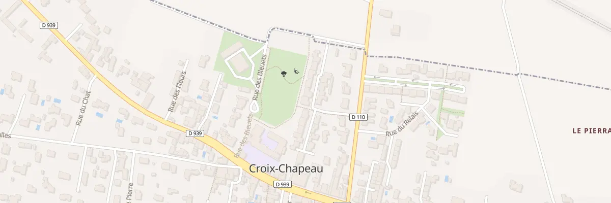 Plan du 16 Le Bourg à Croix-Chapeau