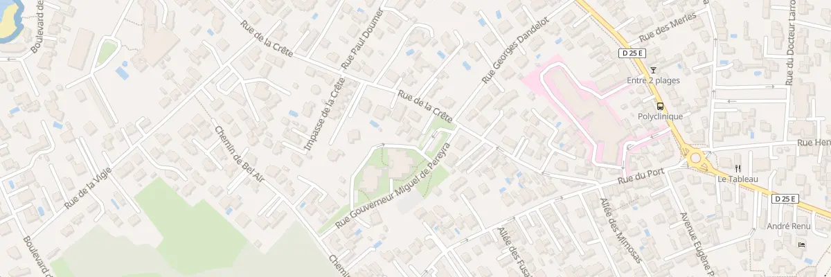 Plan du 21B Rue de la Crête à Saint-Georges-de-Didonne