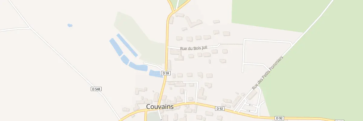 Plan du 5126 Le Bourg à Couvains