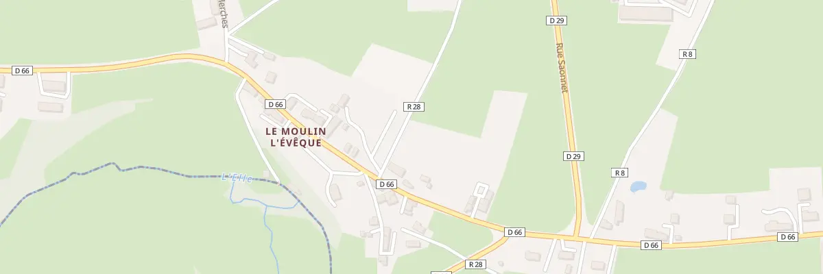 Plan du 14 Rte du Moulin l’Évêque à Sainte-Marguerite-d’Elle