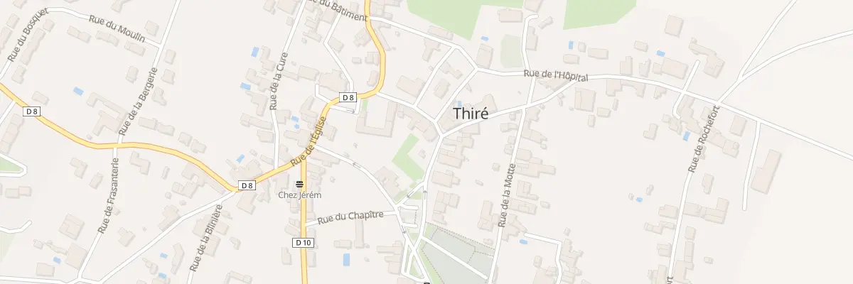 Plan du 10 Rue de la mairie à Thiré