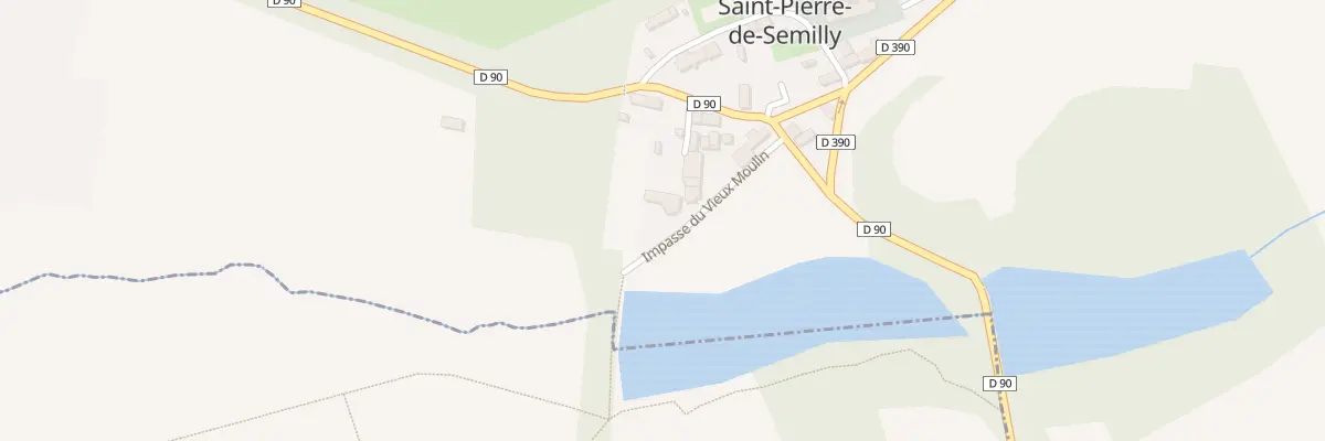 Plan du 4 Rue du Vieux Moulin à Saint-Pierre-de-Semilly