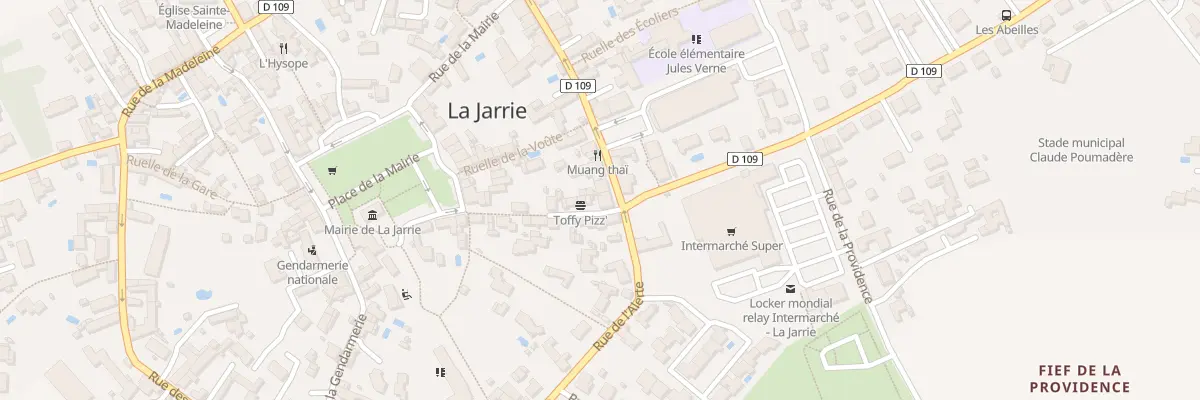 Plan du 1 Rue des Écoles à La Jarrie