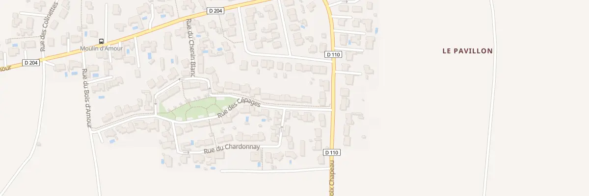 Plan du 6 Rue des Cépages à La Jarrie