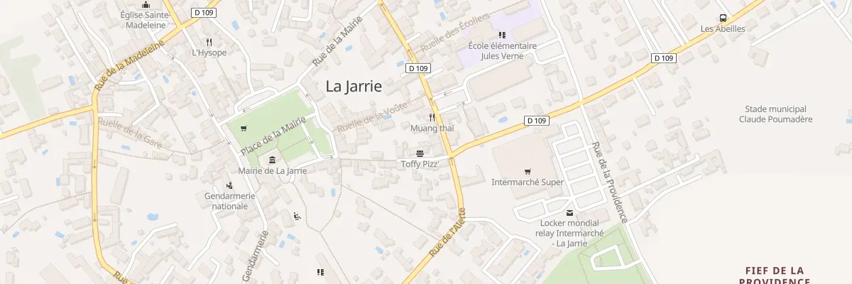 Plan du 3 Rue des Écoles à La Jarrie