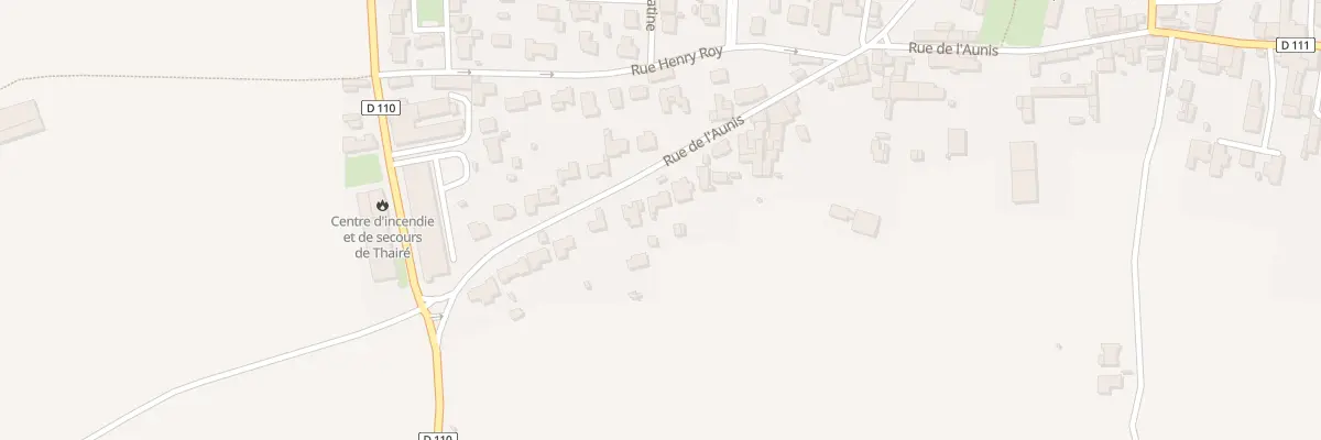 Plan du 49 Rue de l’Aunis à Thairé