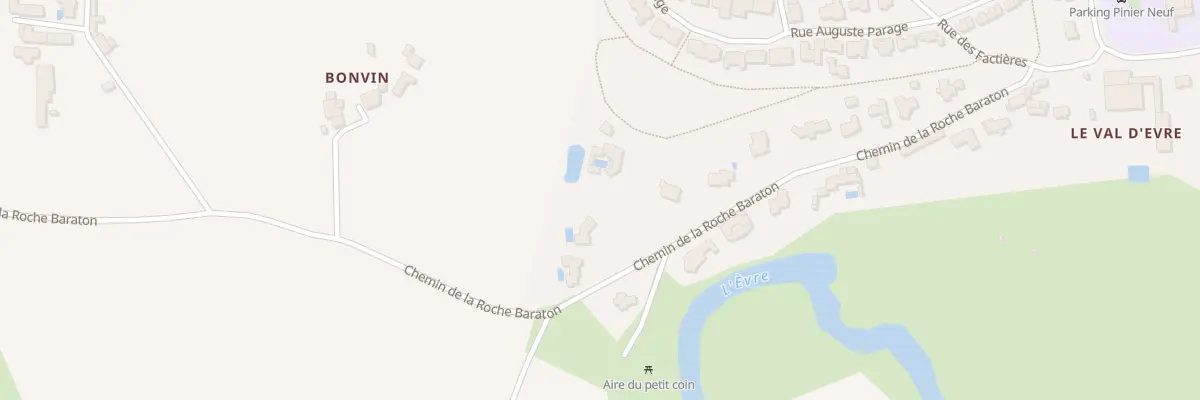 Plan du 16B Che de la Roche Baraton à Beaupréau-en-Mauges