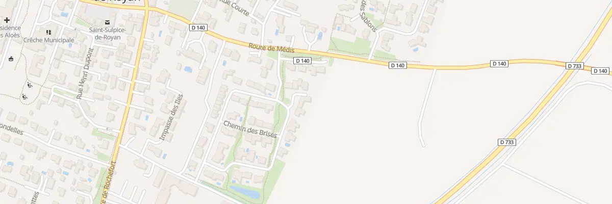 Plan du 9 Rue de l’Océan à Saint-Sulpice-de-Royan