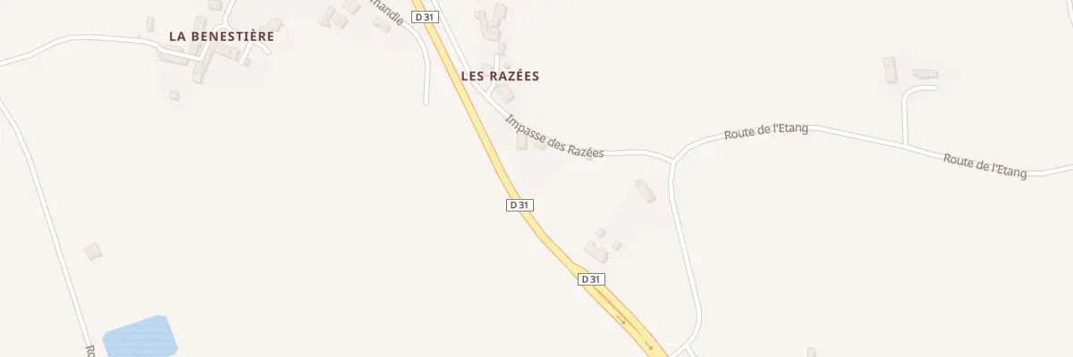 Plan du 1 Imp des Razées à Saint-Mars-sur-la-Futaie