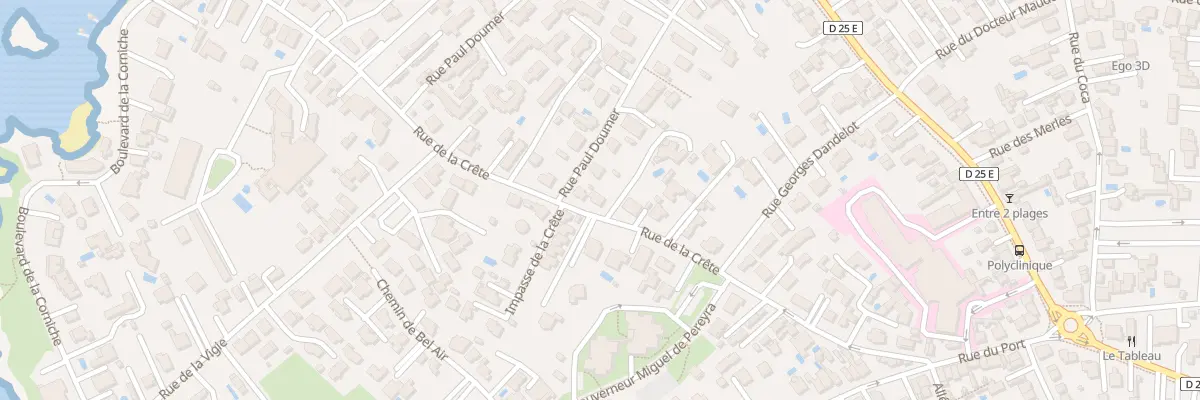 Plan du 32 Rue de la Crête à Saint-Georges-de-Didonne
