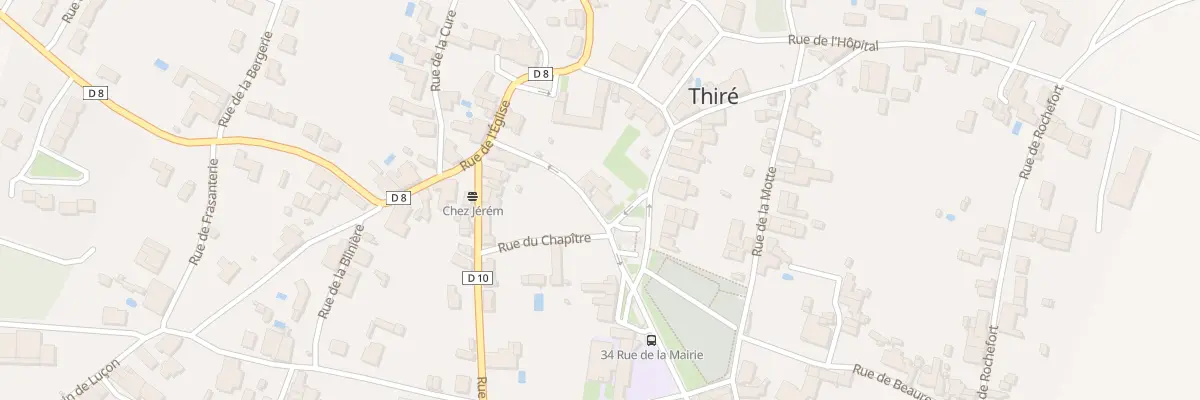 Plan du 18 Rue de la mairie à Thiré