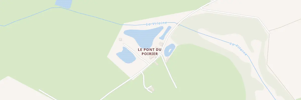 Plan du 2 Le Pont du Poirier à Juvigné