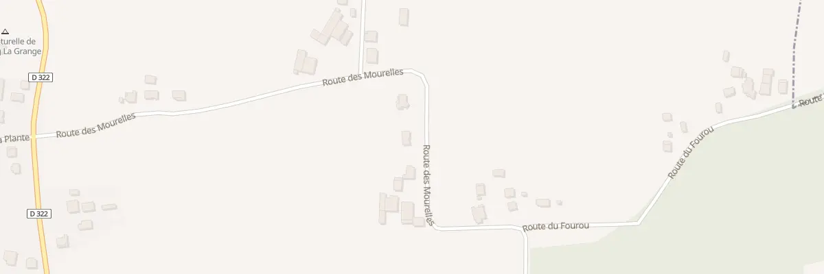 Plan du 580 Rte des Mourelles à Yzosse