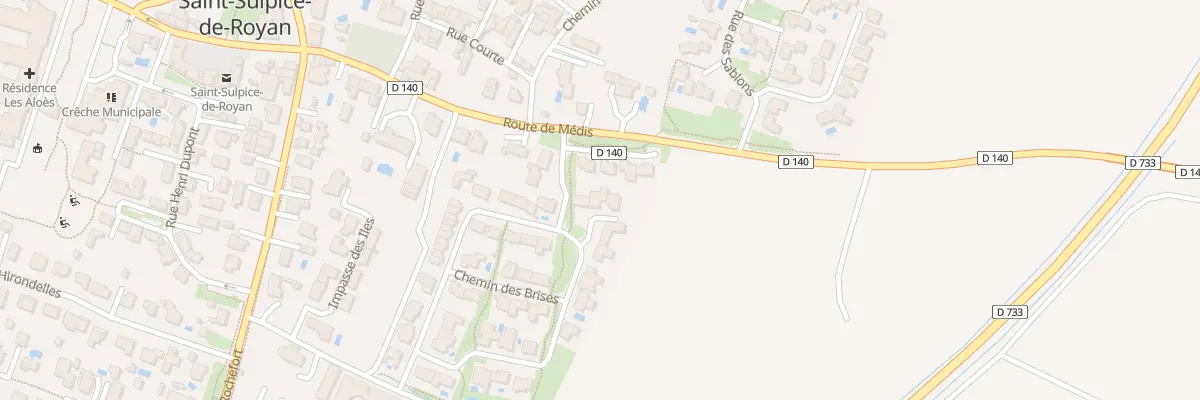 Plan du 3 Rue de l’Océan à Saint-Sulpice-de-Royan