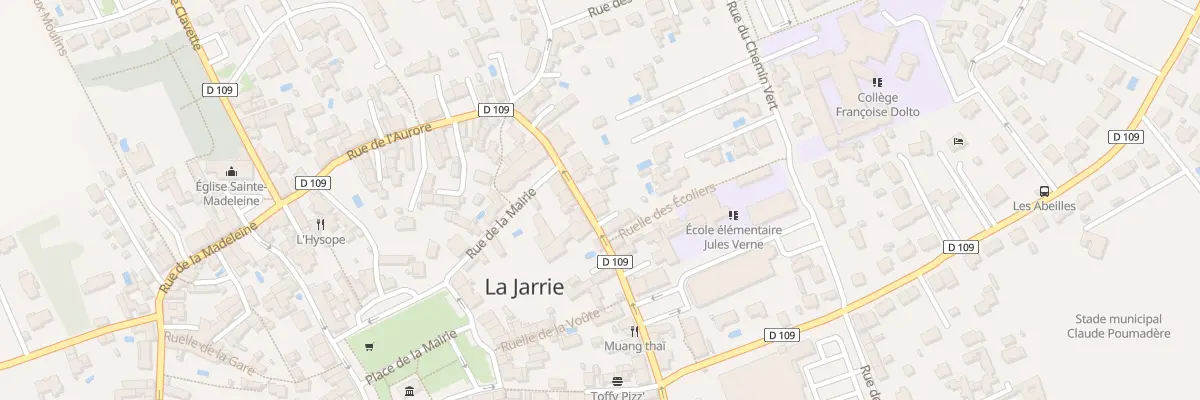 Plan du 24 Rue des Écoles à La Jarrie