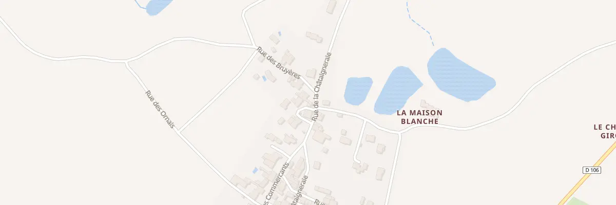 Plan du 4 Rue de la châtaigneraie à Chantonnay